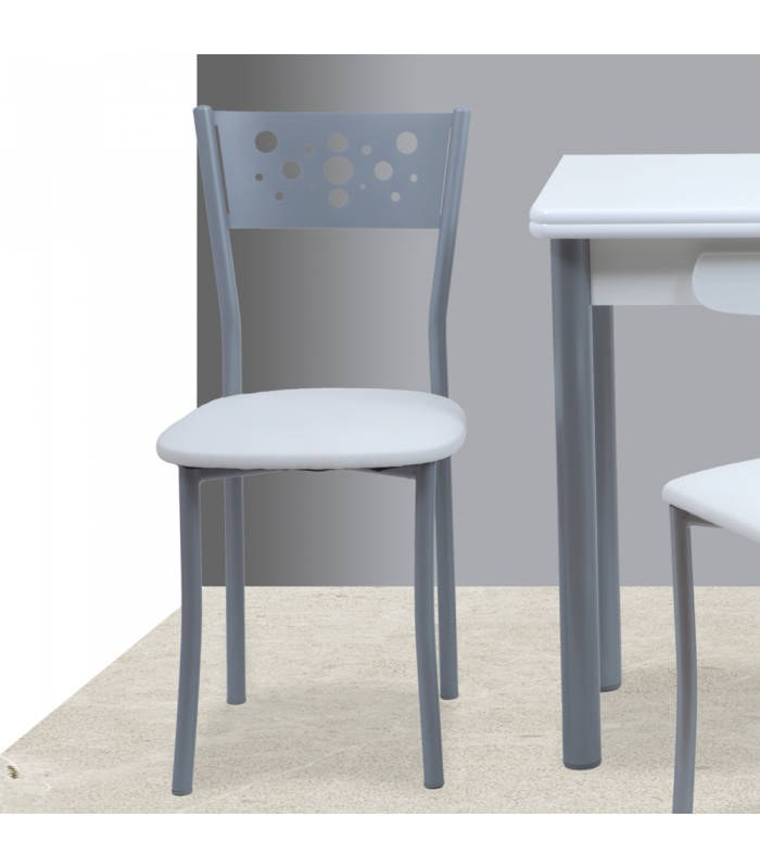 Conjunto de 2 sillas Juan Reig 09 Juan Reig Polipiel Eco Amarillo