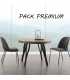 Pack Premium de mesa Zahorí y sillas