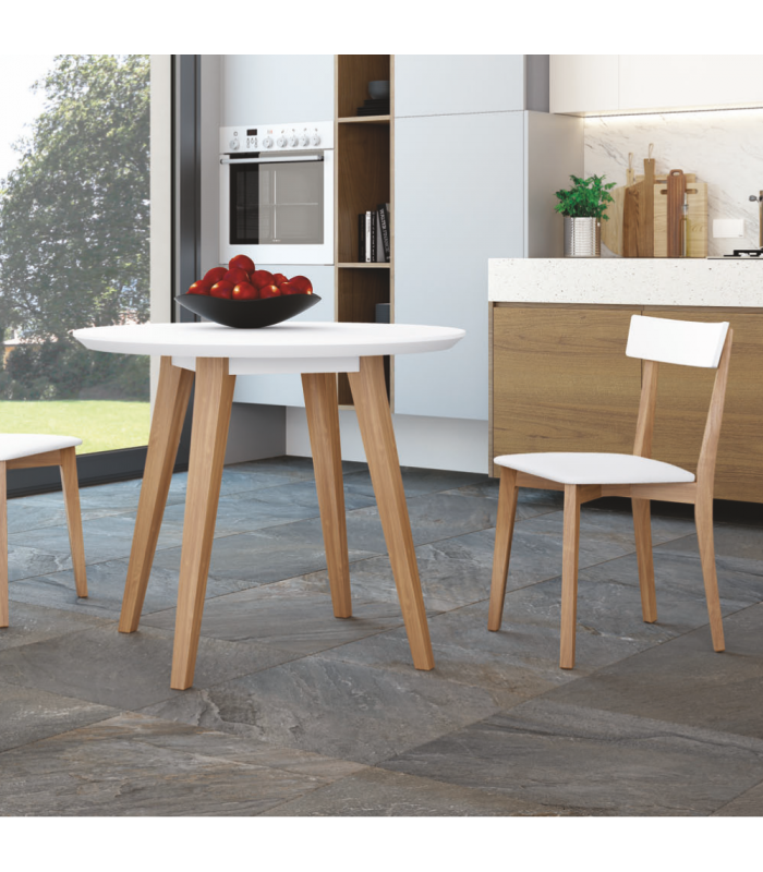 Mesa cocina Imeci Atrani Cocina Medida Mesa Ø90 cm. Cocina cajón mesa